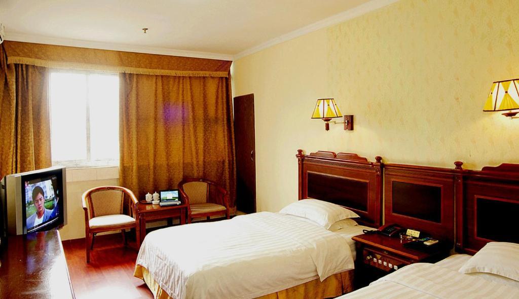 Guangzhou Jingdu Hotel Oda fotoğraf
